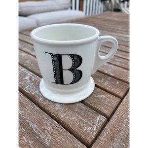 Anthropologie Monogram B Coffee/ Tea Mug